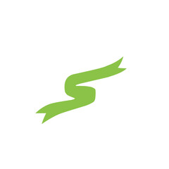 simple green banner vector