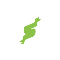 simple green banner vector