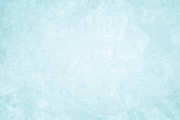 Pastel blue and white concrete stone texture for background in summer wallpaper. Cement and sand wall of tone vintage. Concrete abstract wall of light cyan color, cement texture mint green for design.
