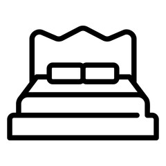 bed Line Icon