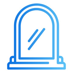 Obraz premium vanity mirror Gradient icon