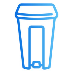 trash Gradient icon