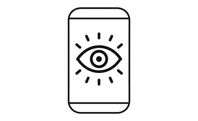 スマホのブルーライトカットアイコン