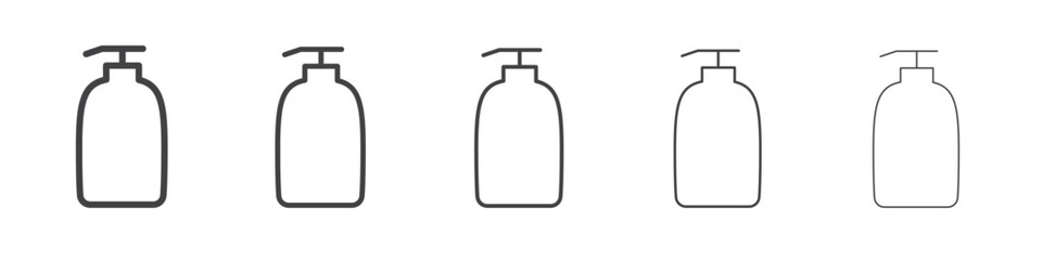 Handwash icon outline ilustration vector symbol