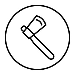 Hatchet Vector Icons
