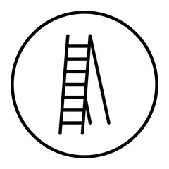 Stepladder Vector Icons