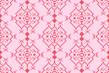seamless pixel pattern, seamless pattern illustration