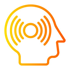 headache gradient icon