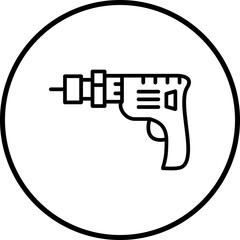 Drilling Machine Vector Icons