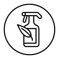 Eco Spray Vector Icons