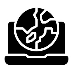 global glyph icon