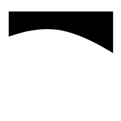 Black Top Border 