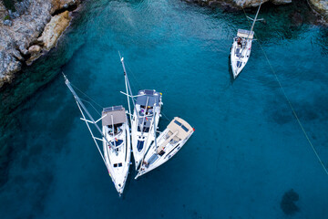 Yacht Trip Over Crystal Waters