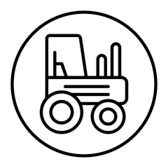 Tractor Vector Icons