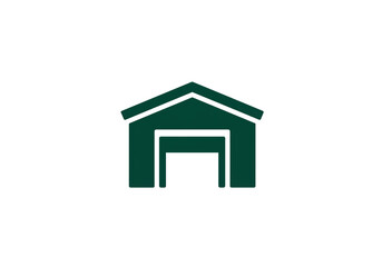 house symbol made of wood