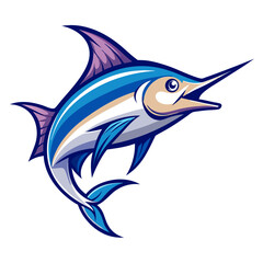 Colorful Mahi Mahi Vector Art