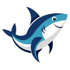 Minimalist Sardine Fish on White