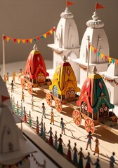 Rath Yatra Chariot Festival Scene