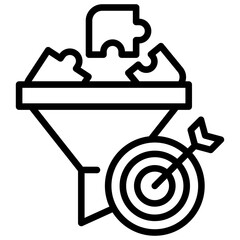Vision Funnel Icon