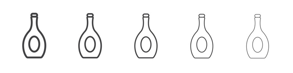 Olive oil icon outline ilustration vector symbol