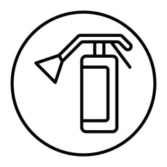 Fire Extinguisher Vector Icons