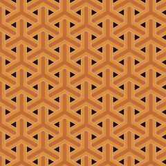 Naklejka premium Geometric Pattern in Warm Tones