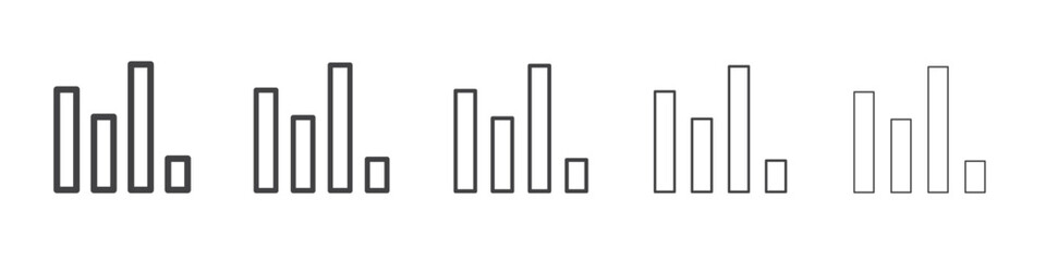 Obraz premium retweet view icon outline ilustration vector symbol