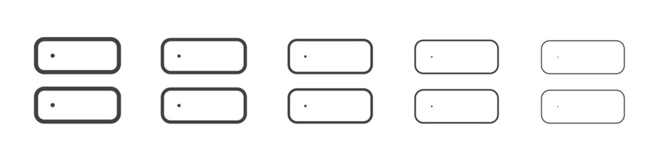 Server icon outline ilustration vector symbol