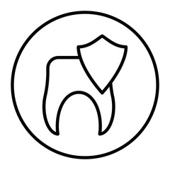 Tooth Protection Vector Icons
