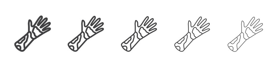 soybeans icon outline ilustration vector symbol