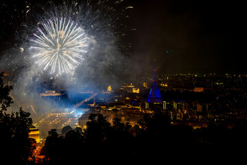 Fuochi d’Artificio su Torino