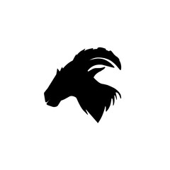 Goat Head Silhouette 