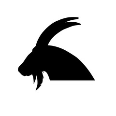 Goat Head Silhouette 