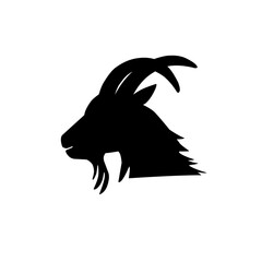Goat Head Silhouette 