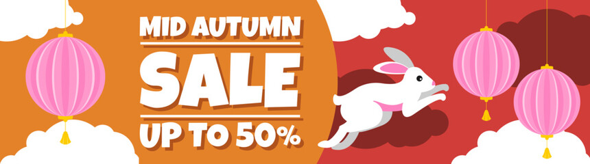 Obraz premium Mid-Autumn Festival Sale Up to 50% Off!