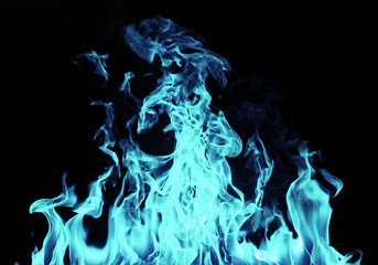 blue flame