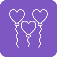 Balloons Icon