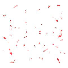 confetti pink background