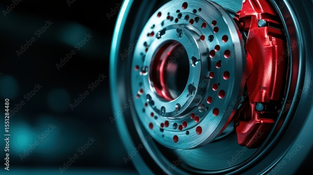 Poster an intricate close-up of a metallic mechanical part, showcasing technology and precision engineering