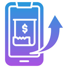 Mobile Invoice Icon