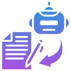 Ai Content Writer Icon