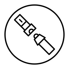 Safety Belt Vector Icons