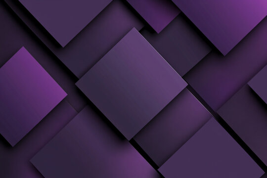 Geometric violet pattern with gradients and shadows showcasing depth and texture in a modern design aesthetic