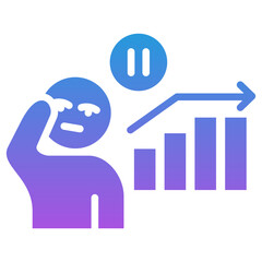 Career Stagnation Icon