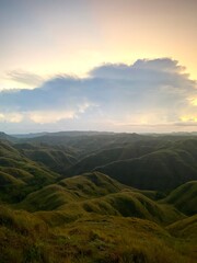 Natural scenery of Tanarara Hills, Sumba Island, Indonesia