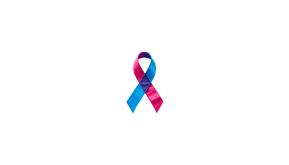 Suicide Prevention Awareness Ribbon Isolated on Transparent Background – Support and Hope Symbol