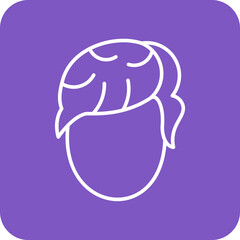 Fototapeta premium Hairstyle Icon