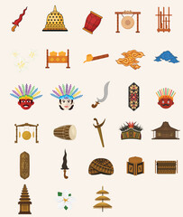 Indonesian Traditional Illustration 