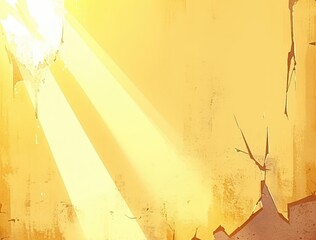 Golden Light Abstract Background