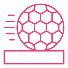 Fototapeta premium Soccer Icon